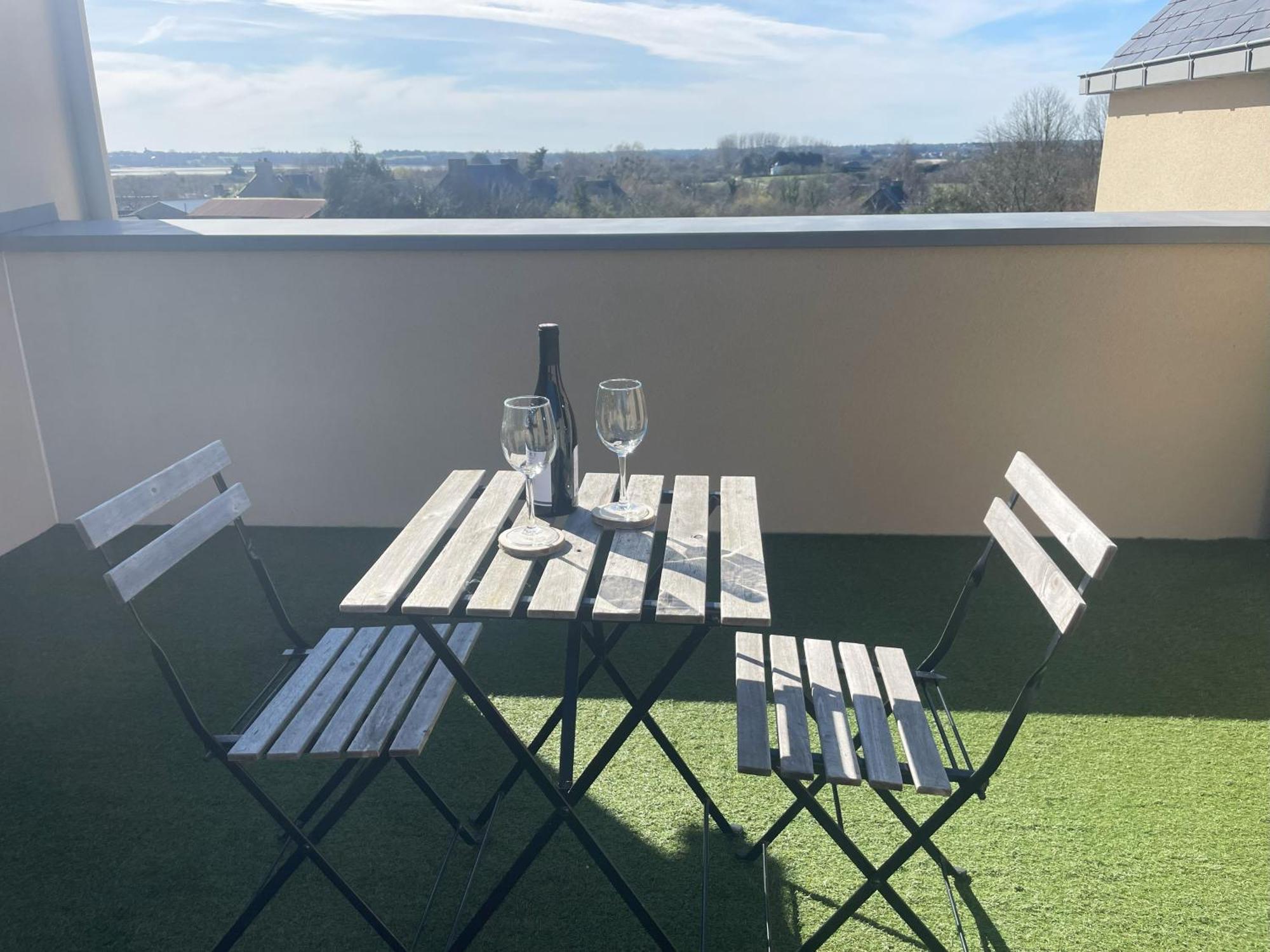 Studio Avec Terrasse Proche De La Mer Lancieux Zewnętrze zdjęcie